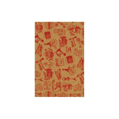 Papel Kraft Vintage 80x100 Cm 10 Unidades