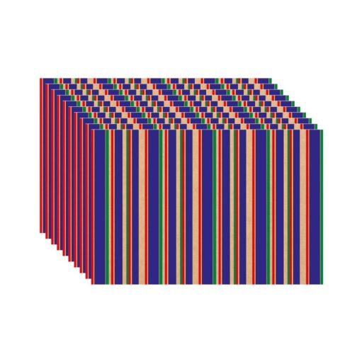 Papel kraft Rayas Colores 80x100 Cm 10 Unidades - Imagen 2